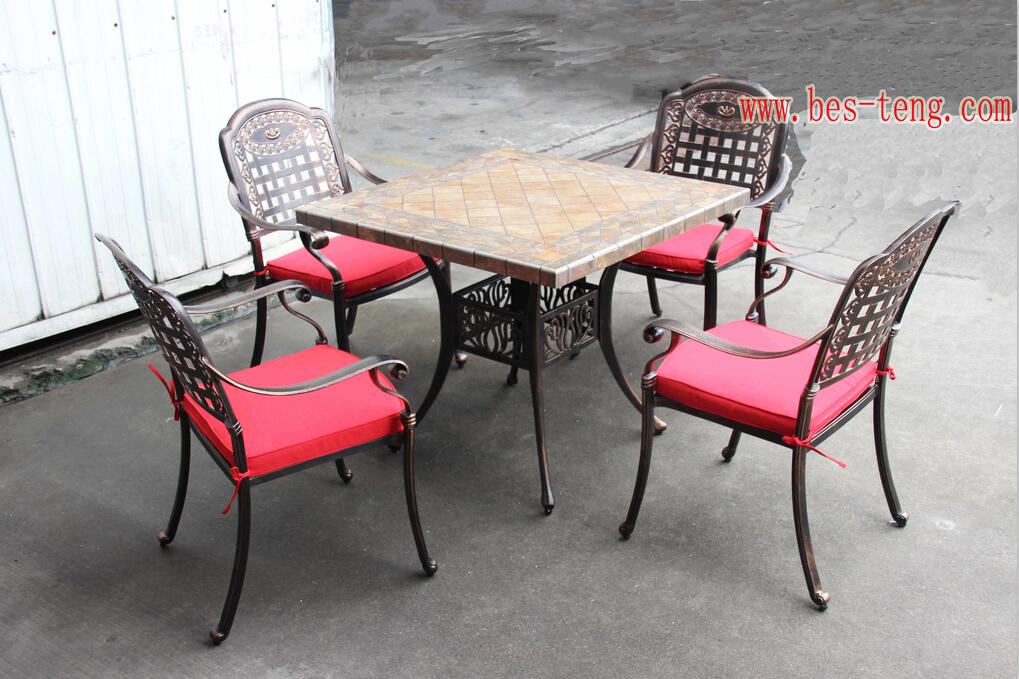 AL-216 Cast aluminum furniture