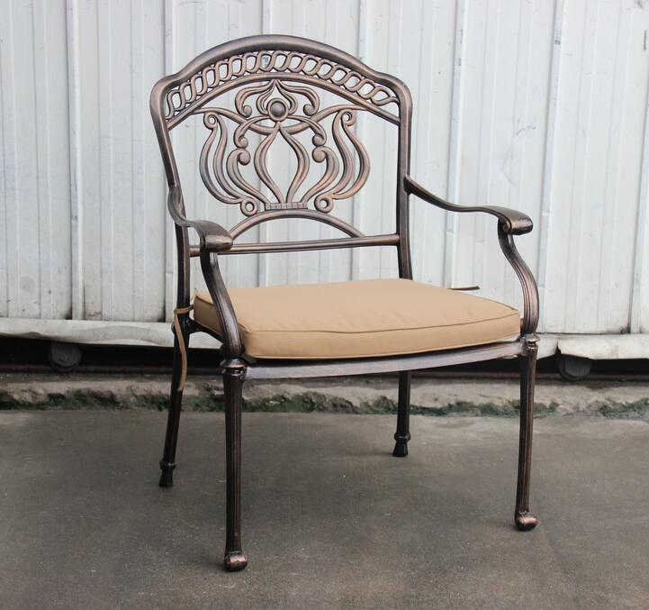 AL-214  BBQ Cast Aluminum table and chair